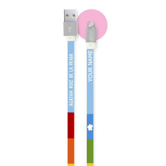 Micro USB Cable for Android - Happy Sky