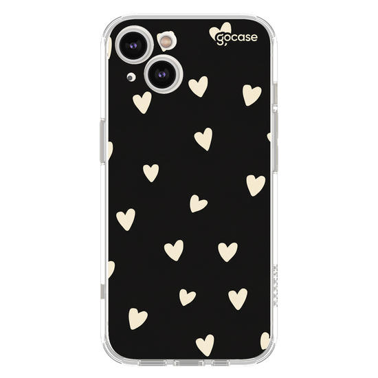  Cute Black And White Hearts