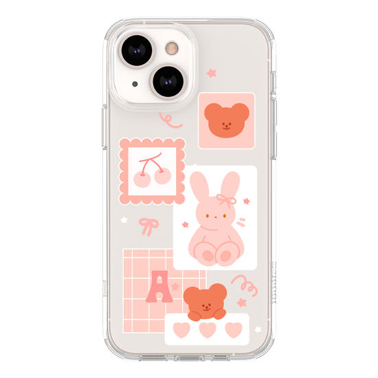 Cute Bunny Notes Phone Case