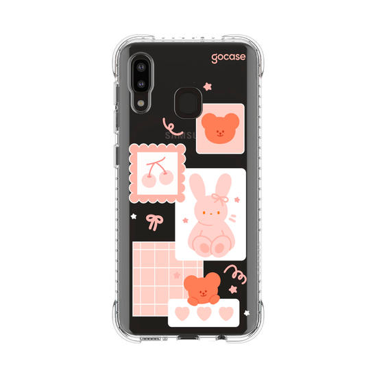 Capinha para celular Cute Bunny Notes