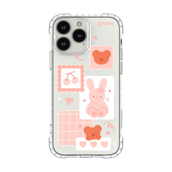 Capinha para celular Cute Bunny Notes