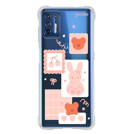 Capinha para celular Cute Bunny Notes