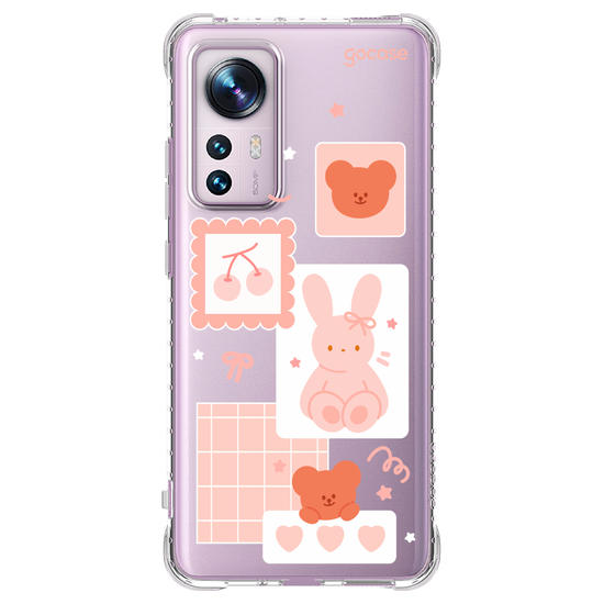 Capinha para celular Cute Bunny Notes