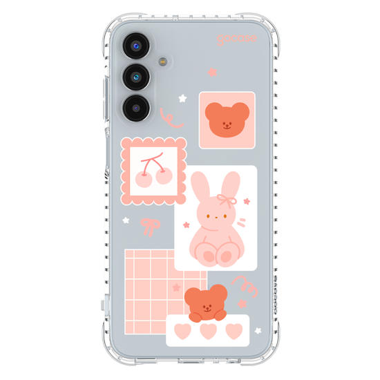 Capinha para celular Cute Bunny Notes