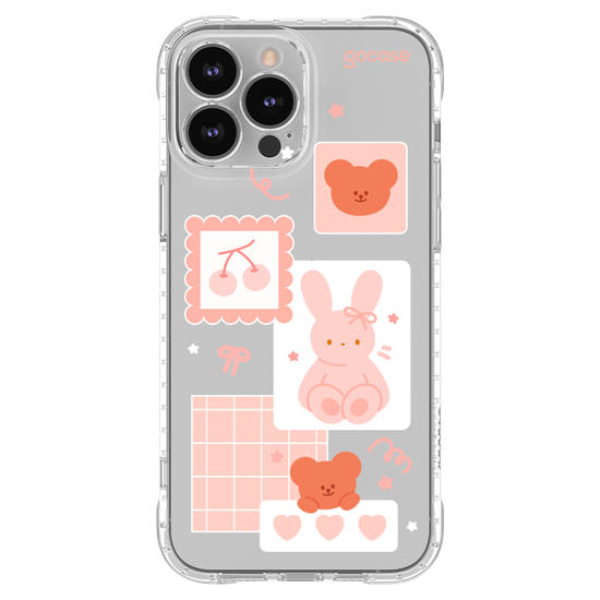 Capinha para celular Cute Bunny Notes