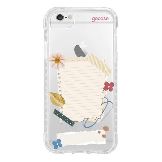 Capinha para celular  Cute Collage com Texto