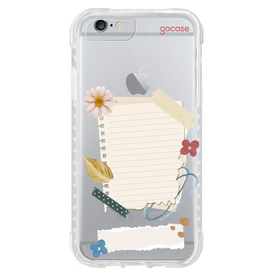 Capinha para celular  Cute Collage com Texto