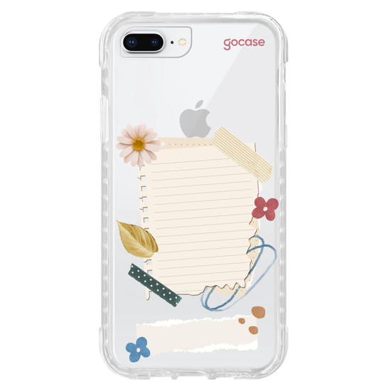 Capinha para celular  Cute Collage com Texto