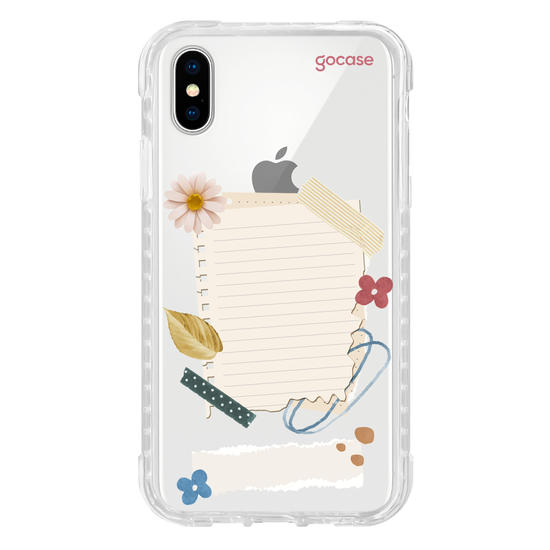 Capinha para celular  Cute Collage com Texto