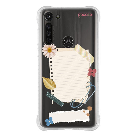 Capinha para celular  Cute Collage com Texto
