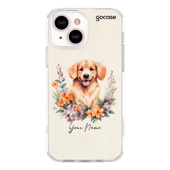 Cute Flowers Dogs Phone Case