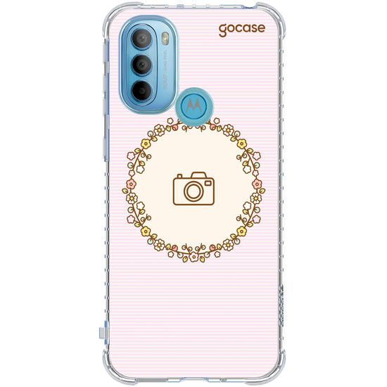 Capinha para celular  Cute Flowers - Picture Frame