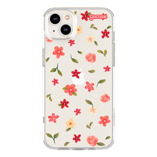 Capinha para celular  Red Flowers