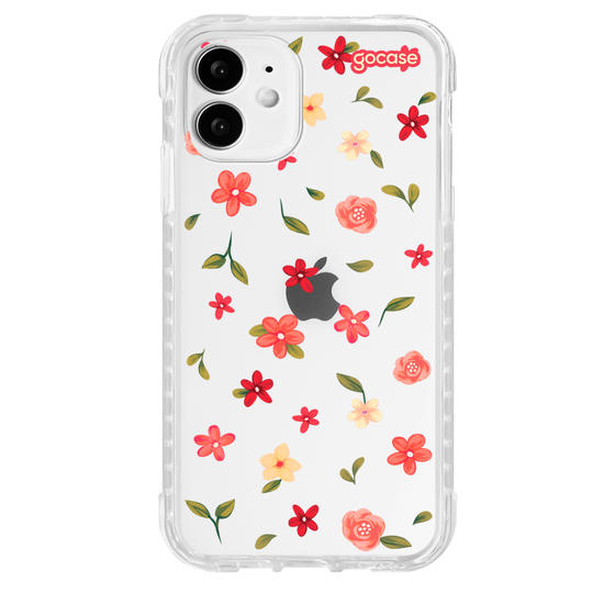 Capinha para celular  Red Flowers