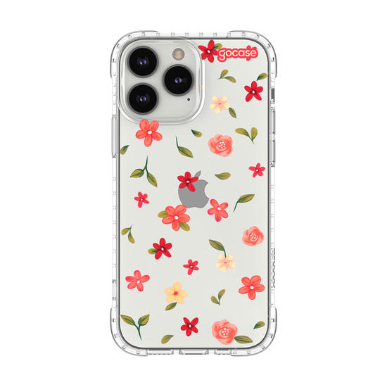 Capinha para celular  Red Flowers