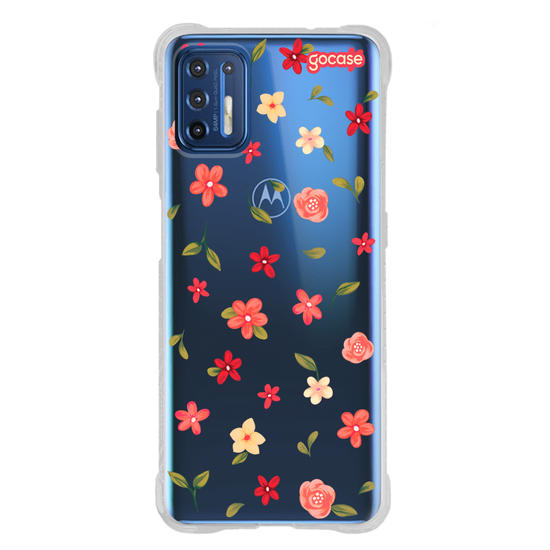 Capinha para celular  Red Flowers