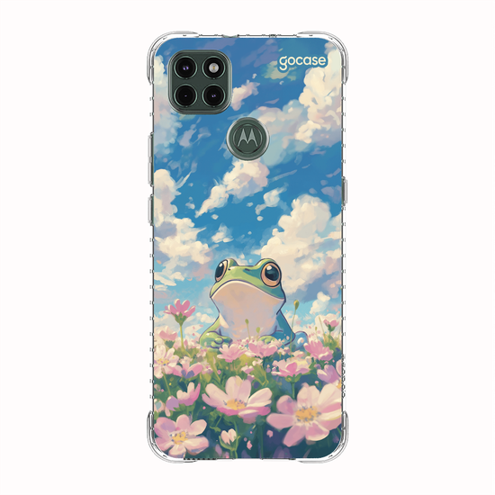 Capinha para celular  Cute Frog Flowers