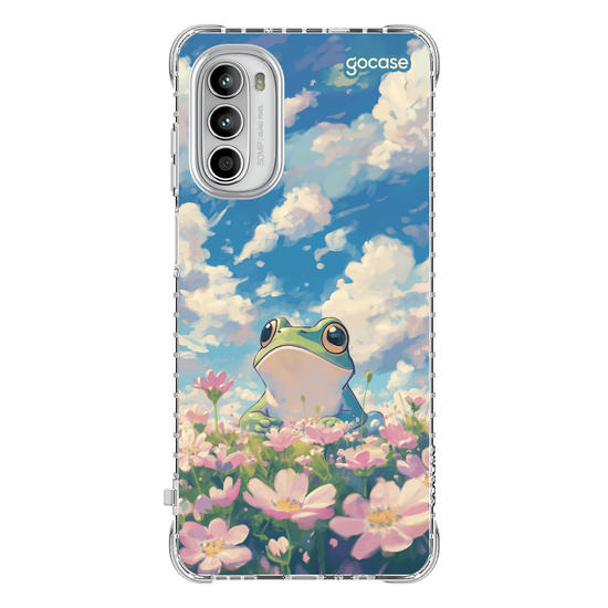Capinha para celular  Cute Frog Flowers