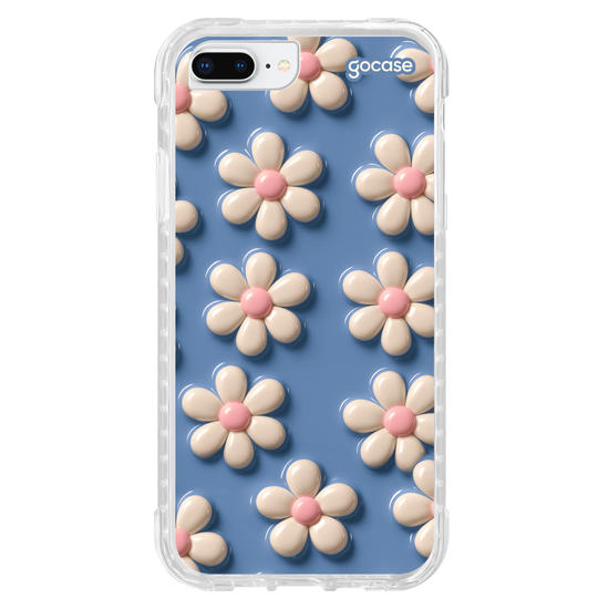 Capinha para celular  Cute Glossy Daisies