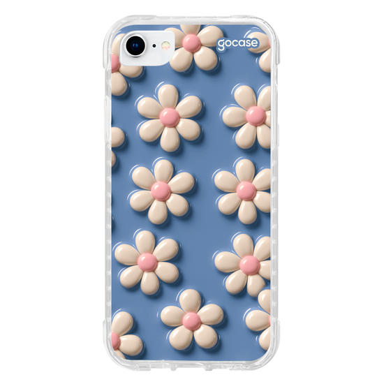 Capinha para celular  Cute Glossy Daisies