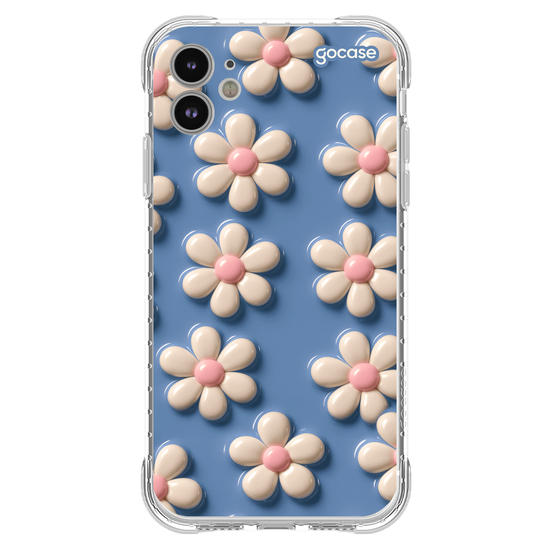 Capinha para celular  Cute Glossy Daisies