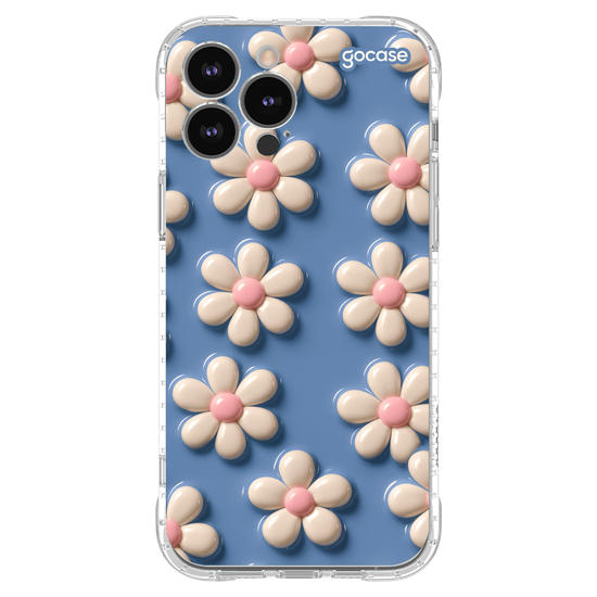 Capinha para celular  Cute Glossy Daisies
