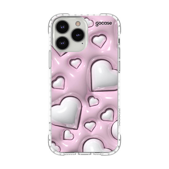 Capinha para celular  Cute Glossy Hearts