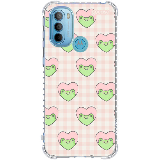 Capinha para celular  Cute Heart Frog