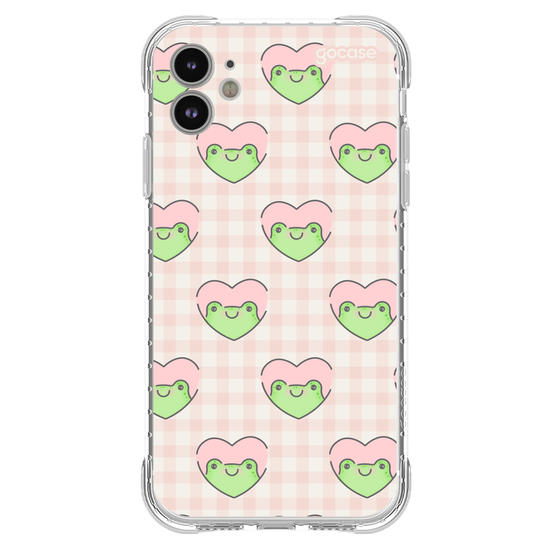 Capinha para celular  Cute Heart Frog
