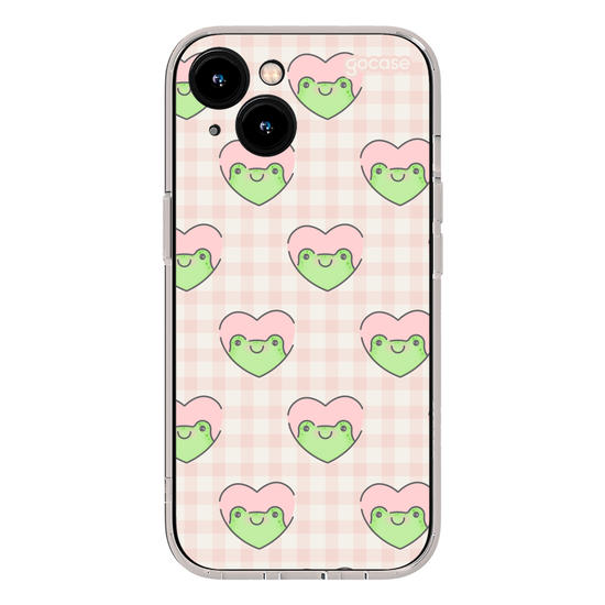 Capinha para celular  Cute Heart Frog