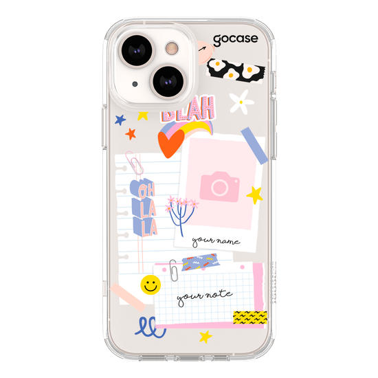 Picture - Cute Notes Phone Case