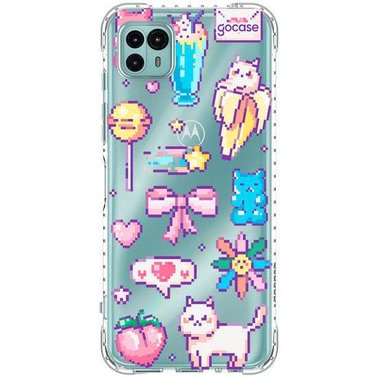Capinha para celular  Cute Pixel