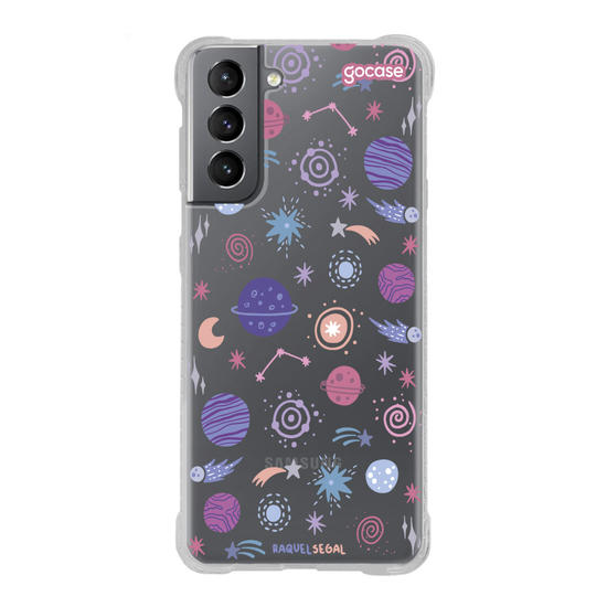 Capinha para celular Cute Planets