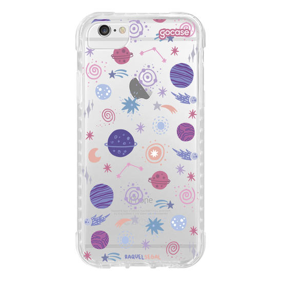 Capinha para celular Cute Planets