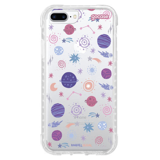 Capinha para celular Cute Planets