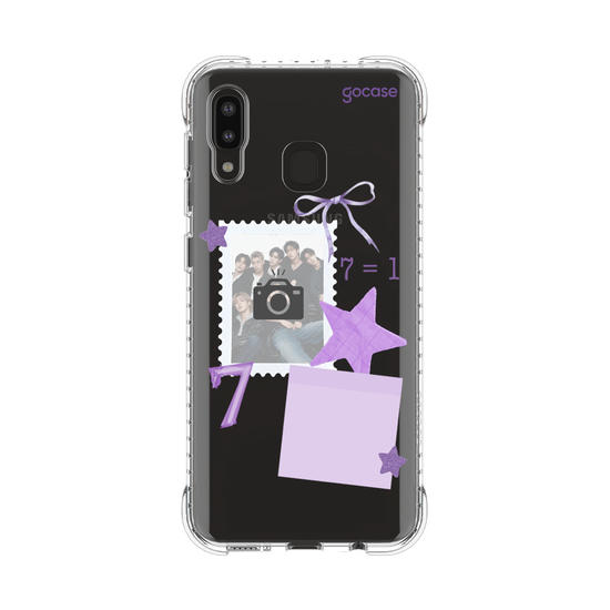 Capinha para celular  Cute Purple Picture