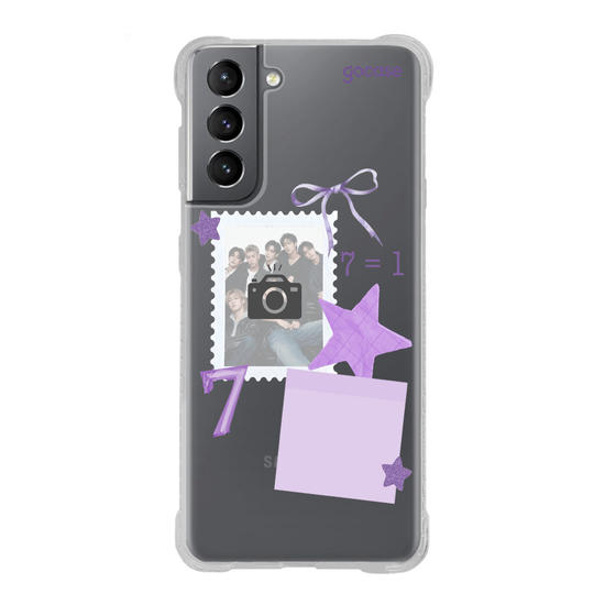 Capinha para celular  Cute Purple Picture