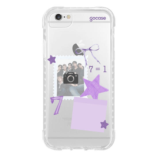 Capinha para celular  Cute Purple Picture