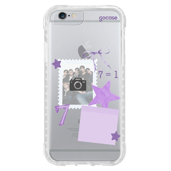 Capinha para celular  Cute Purple Picture