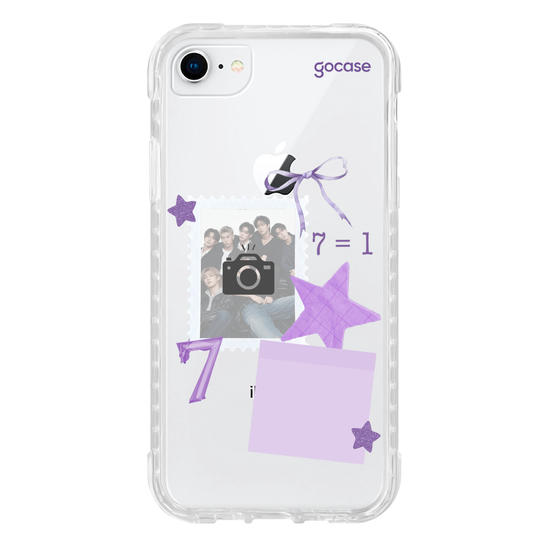 Capinha para celular  Cute Purple Picture