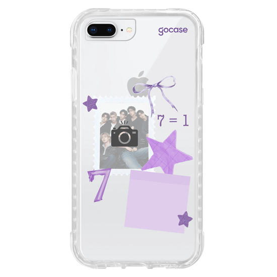 Capinha para celular  Cute Purple Picture
