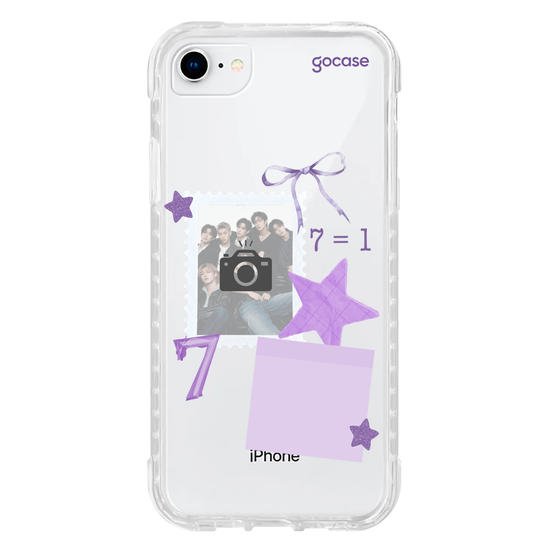 Capinha para celular  Cute Purple Picture