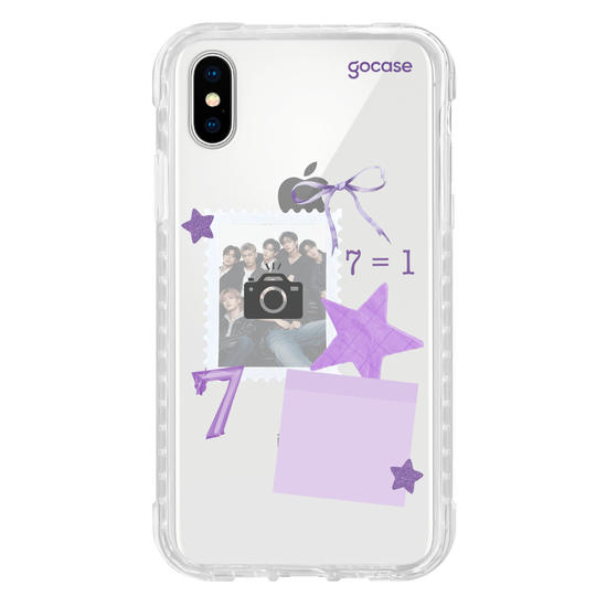 Capinha para celular  Cute Purple Picture