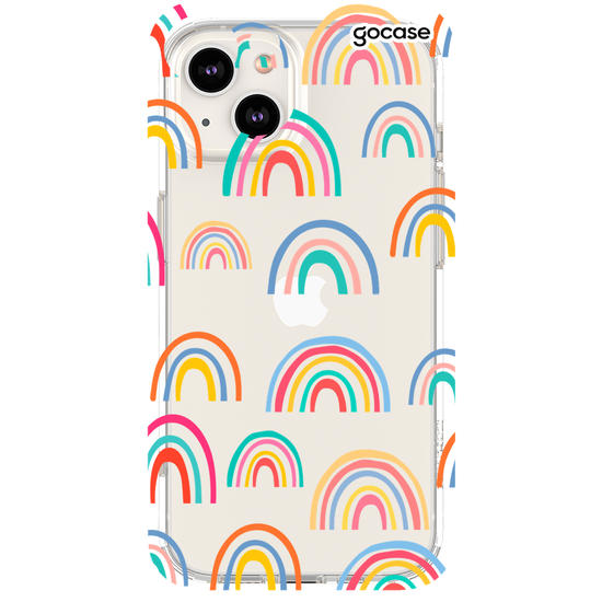 Capinha para celular Cute Rainbow