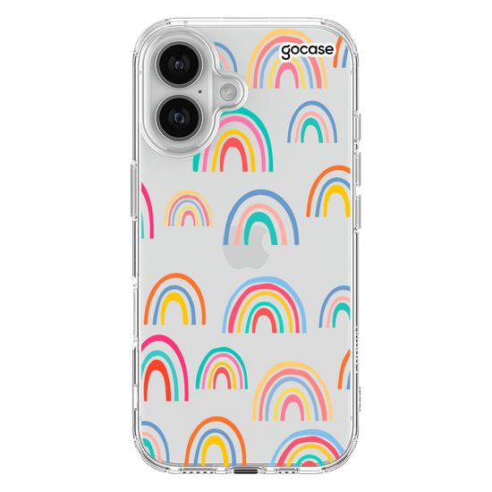Capinha para celular Cute Rainbow