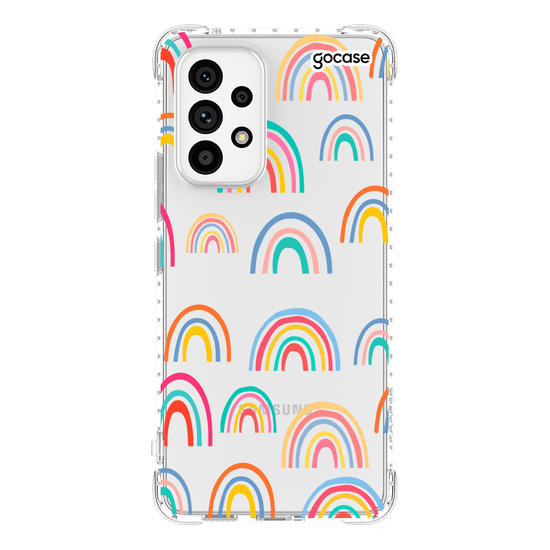 Capinha para celular Cute Rainbow