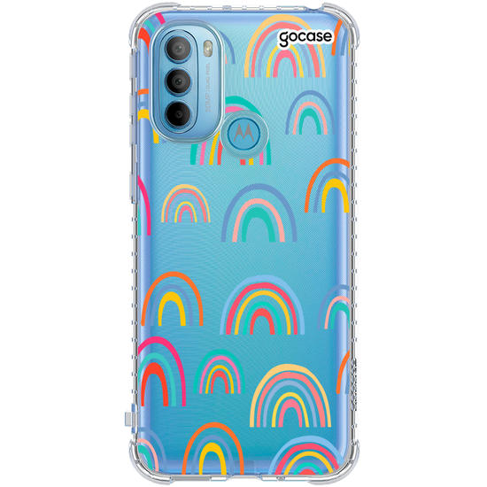 Capinha para celular Cute Rainbow