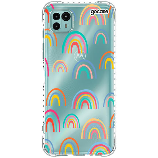 Capinha para celular Cute Rainbow