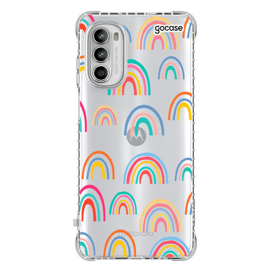 Capinha para celular Cute Rainbow