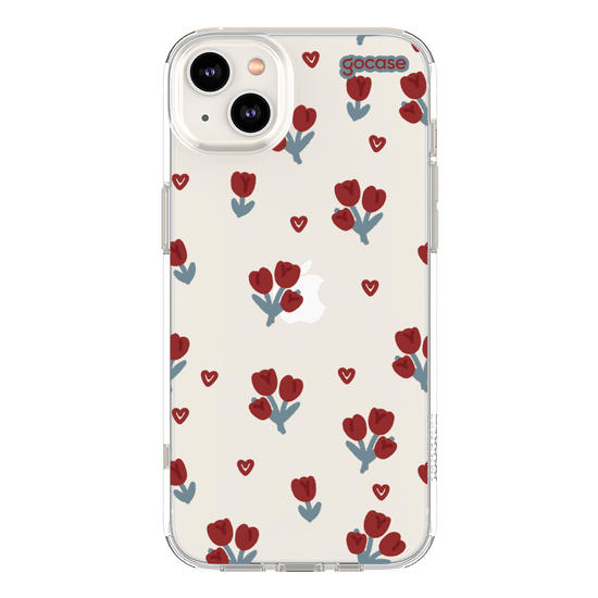 Capinha para celular  Cute Red Tulips